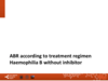 Part B3: ABR according to treatment regimen – haemophilia B without inhibitor